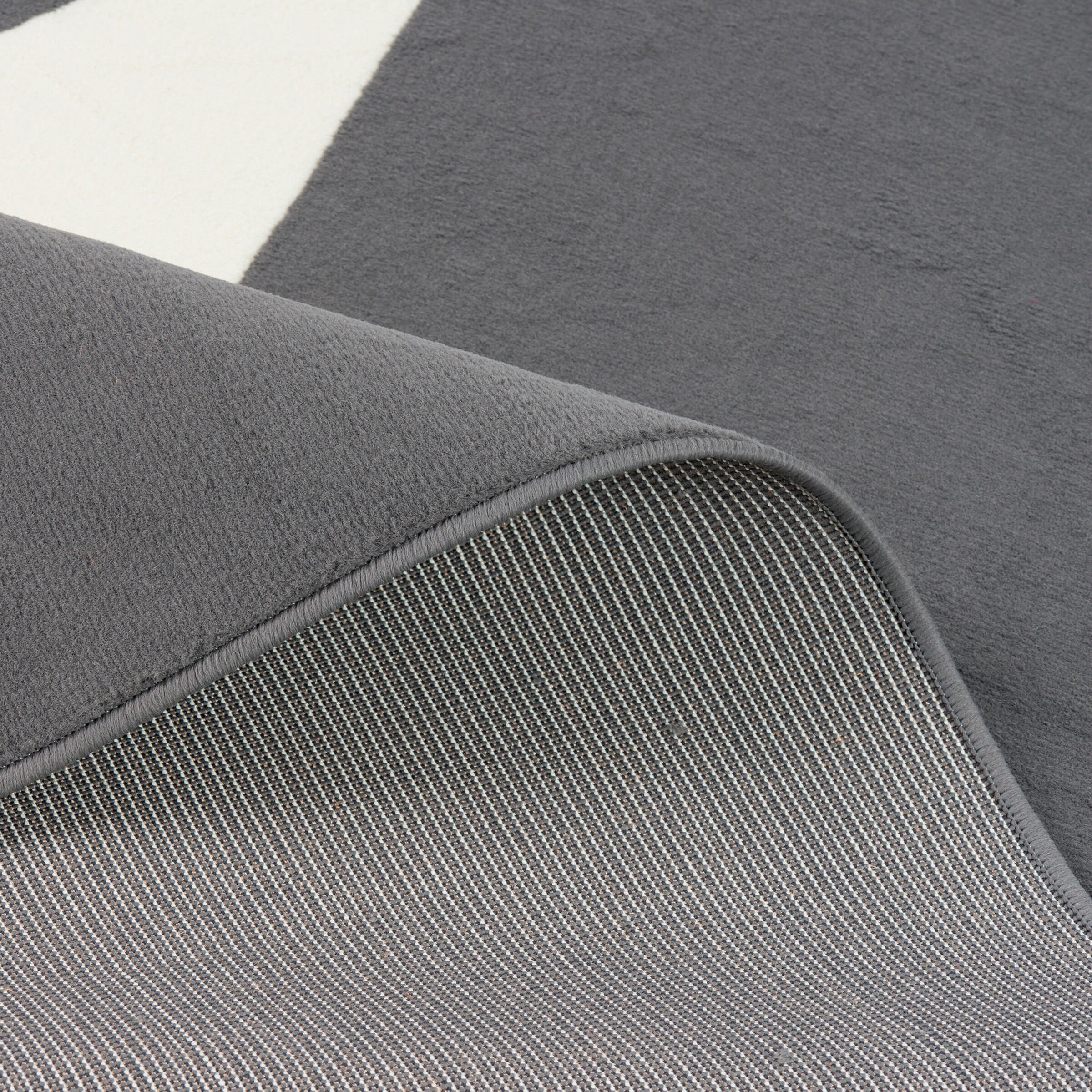 Pergamon Kinder und Jugend Teppich Trendline Stern Anthrazit