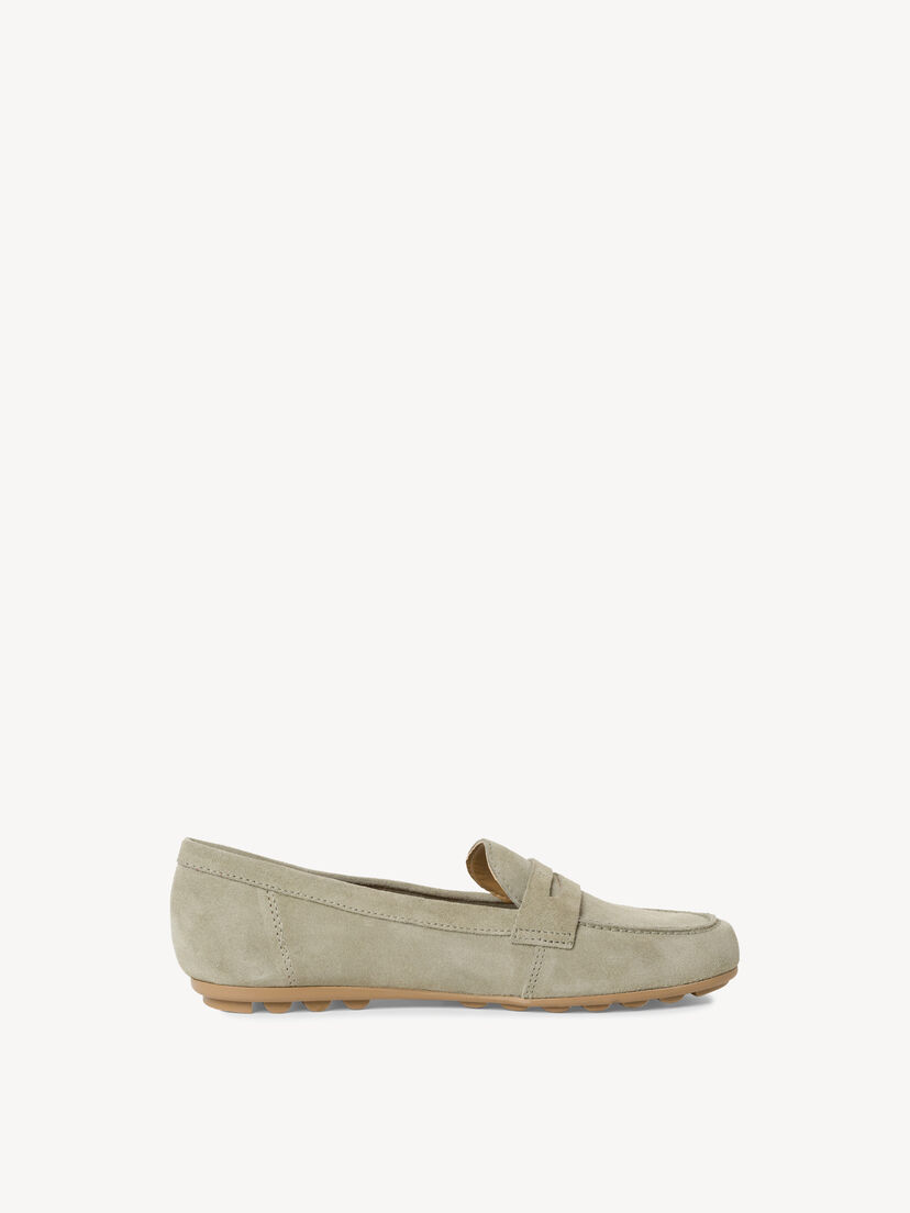 Leren Mocassin - groen
