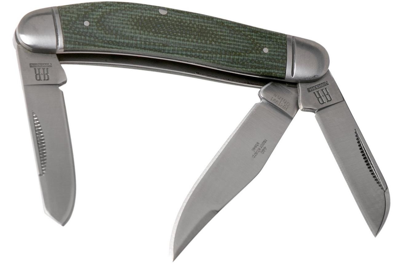 Rough Ryder Classic Micarta Sowbelly RR1991 zakmes