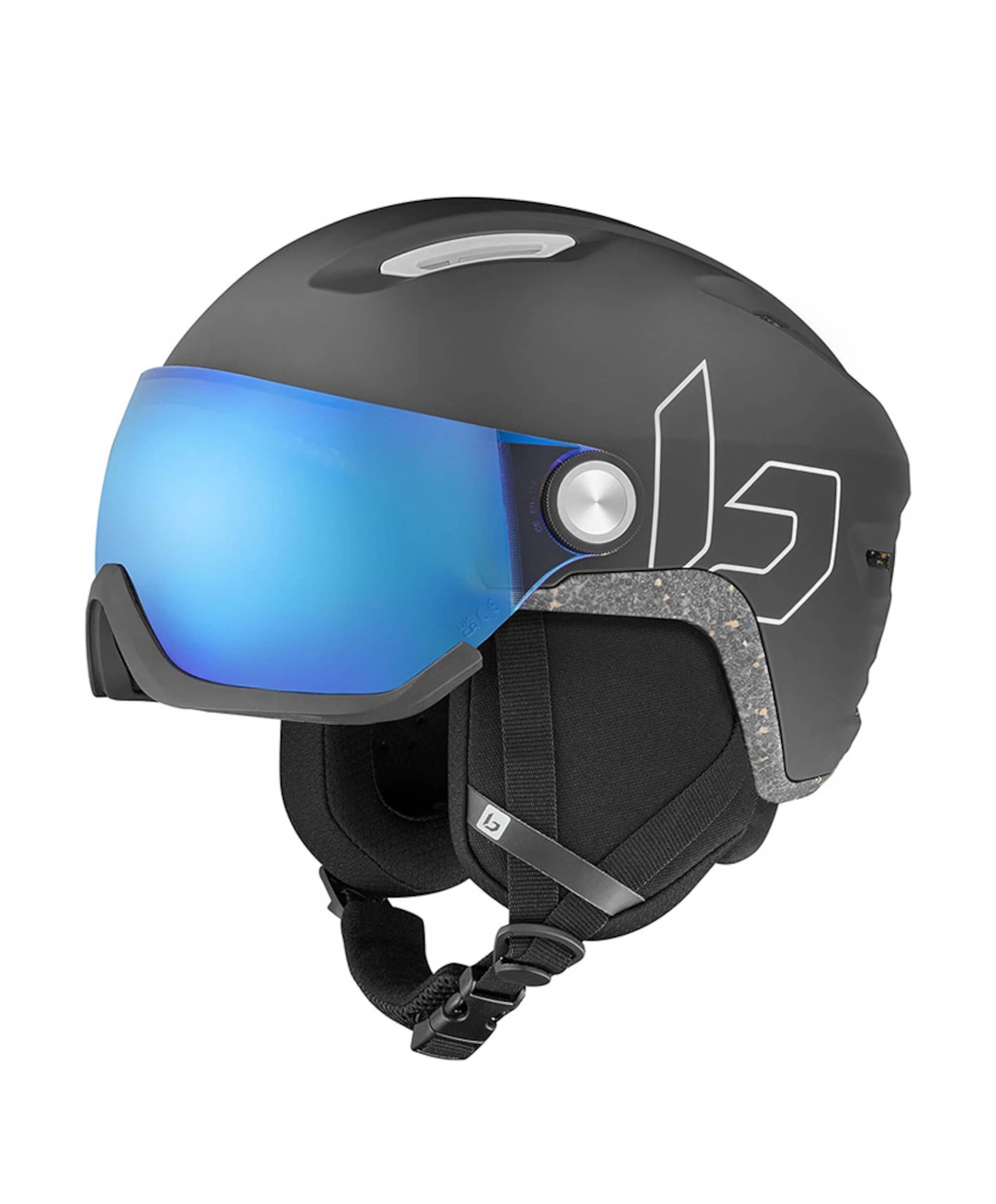 Bolle Skihelm blauw