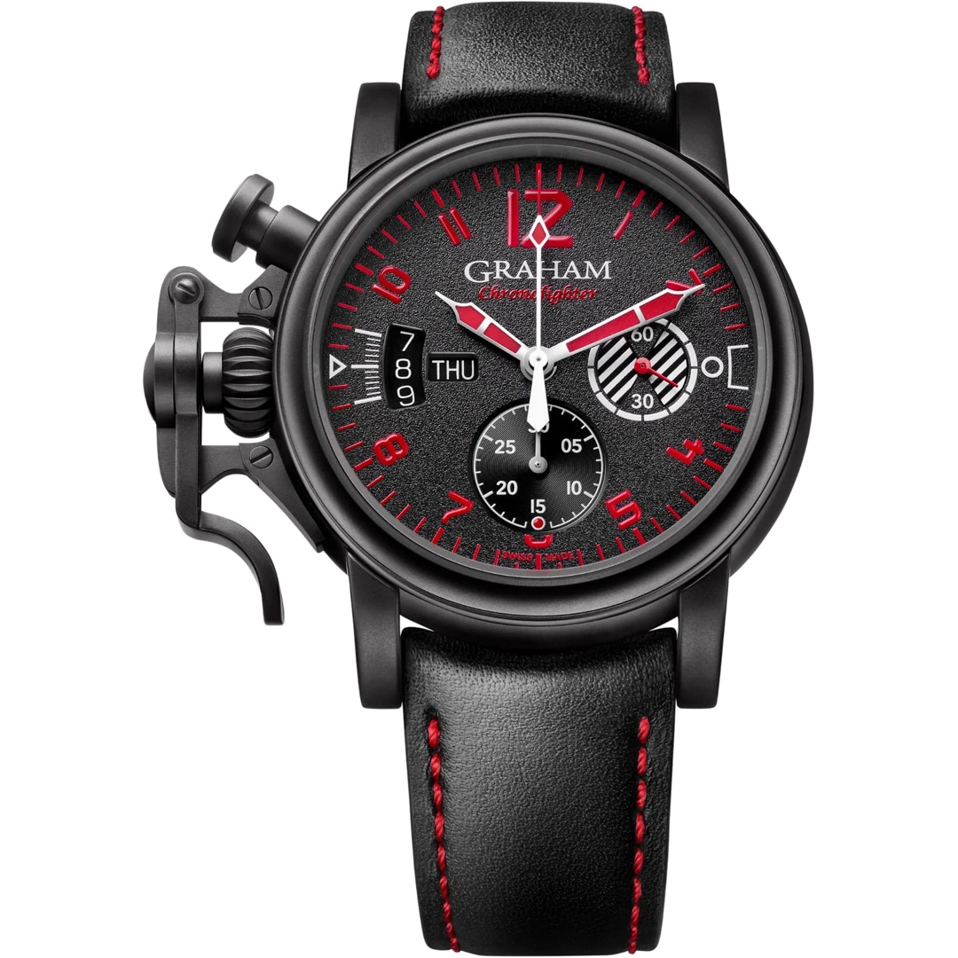 Graham Chronofighter Vintage DLC Red Limited Edition