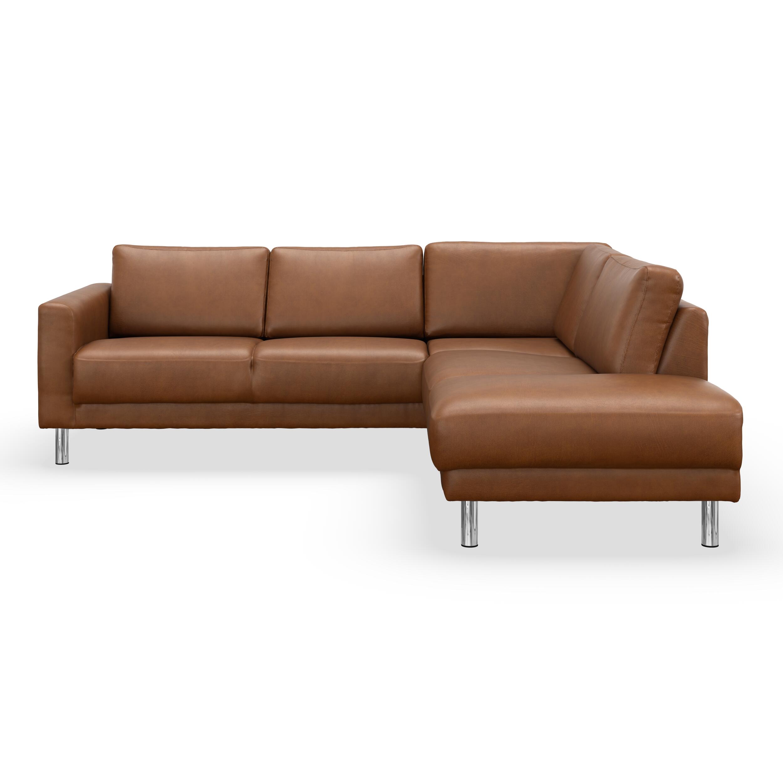 Cleveland højrevendt sofa med pufafslutning