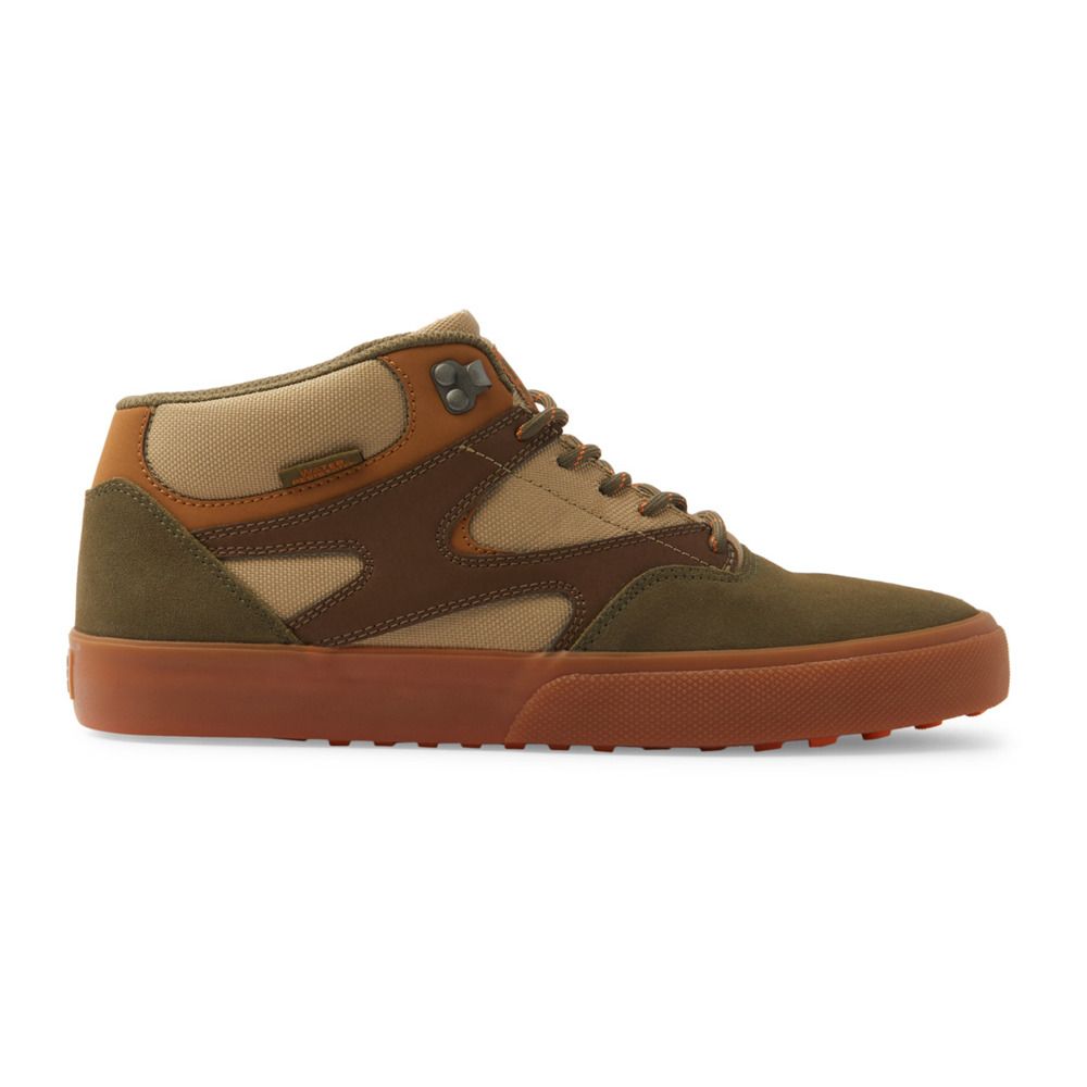 DC Shoes KALIS VULC MID - Sneakers Homme brown/dk chocolate