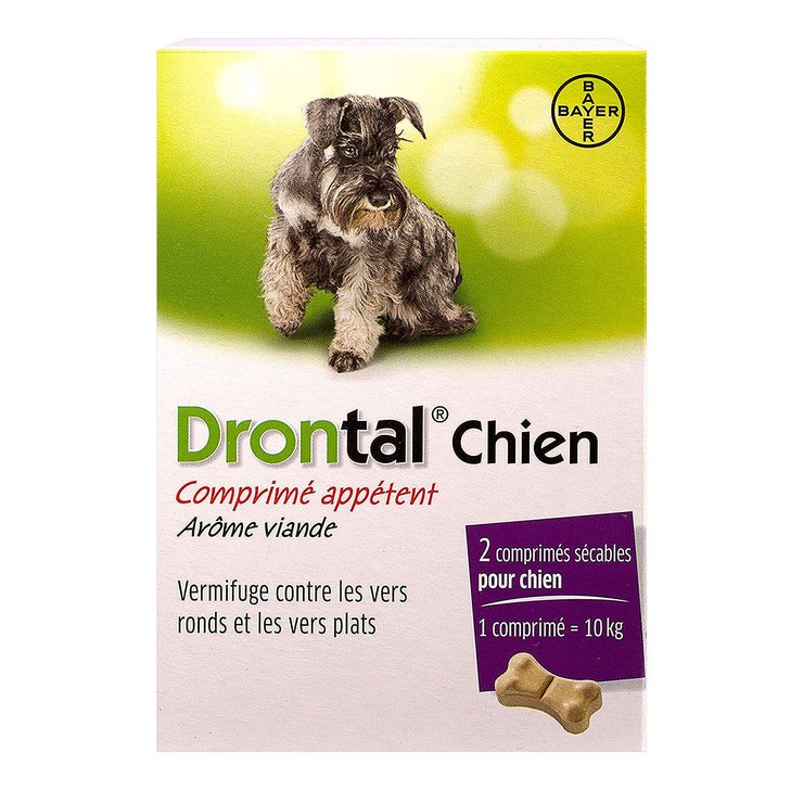 Drontal chien 2 comprimés