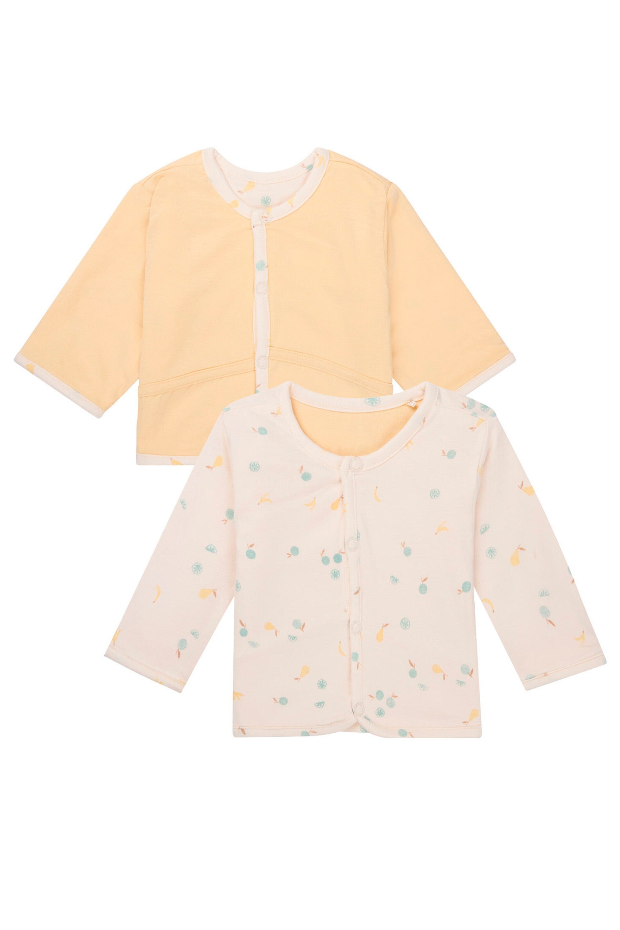 Noppies Baby Strickjacke Obion - Reversible Fruit pattern Off white