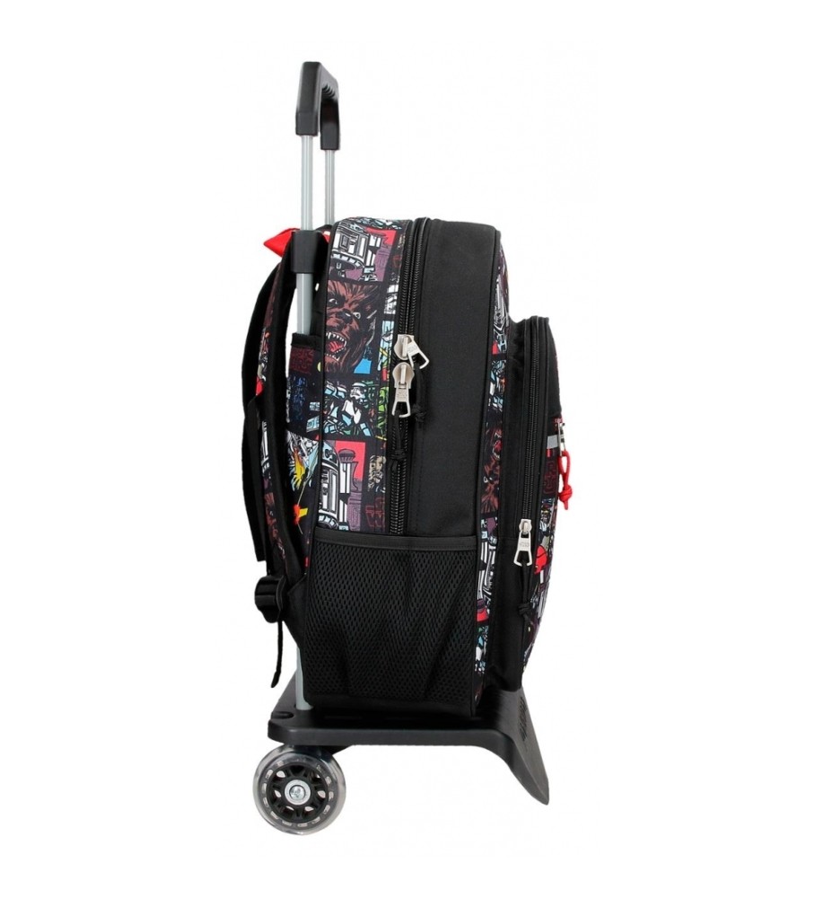Joumma Bags Mochila escolar Star Wars Galactic Team con carro preto