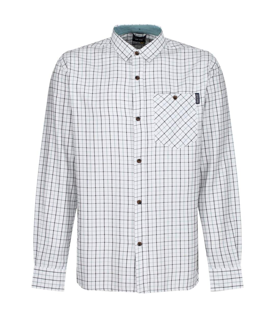 Regatta Chemise à carreaux Tattersall pour hommes (Bleu) - UTRG7584