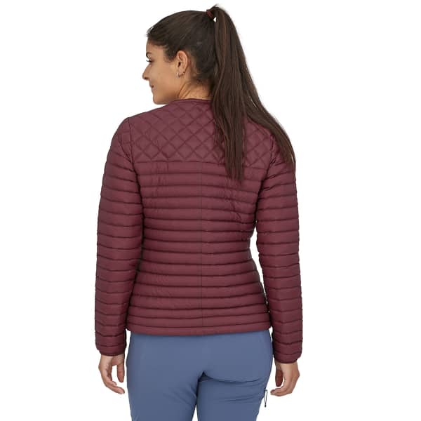 Doudoune randonnée PATAGONIA W'S ALPLIGHT DOWN P/O DARK RUBY