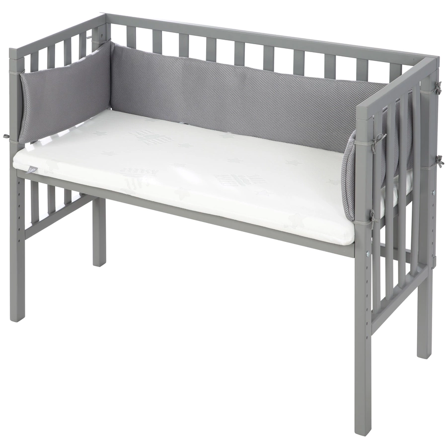 roba Beistellbett 2in1 Taupe inkl. Matratze