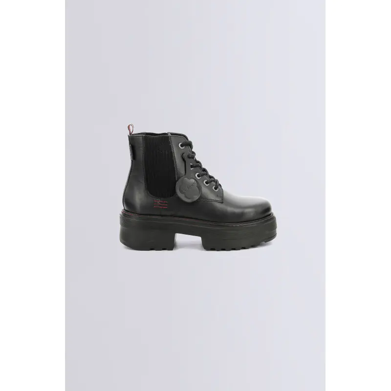 KICK HELENA NOIR BOOTS Cuir Femme