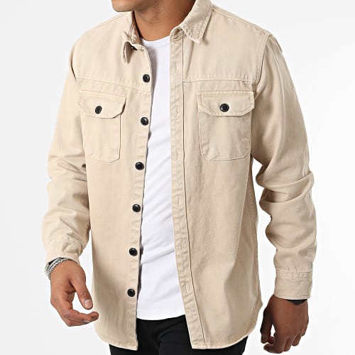 Surchemise En Jean 2110 Beige