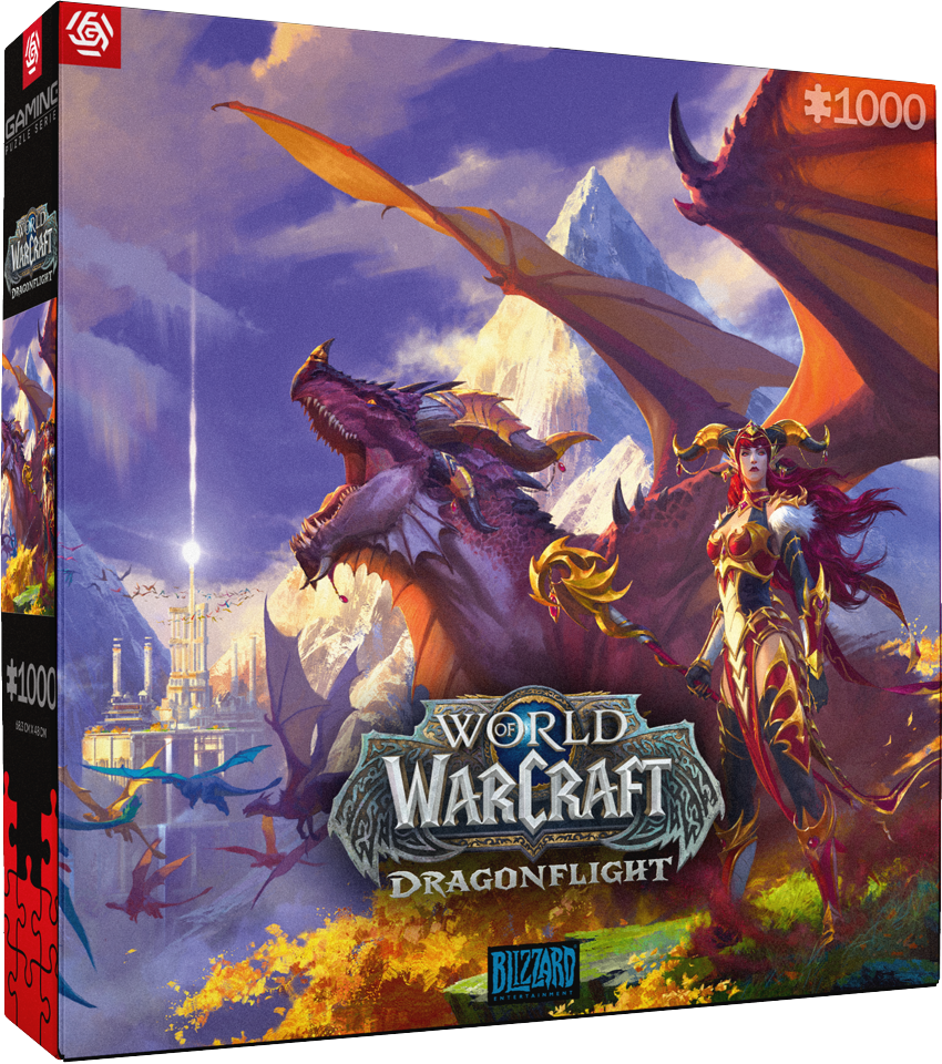 Good Loot - Gaming Puzzle: World of Warcraft Dragonflight Alexstrasza Puzzles - 1000