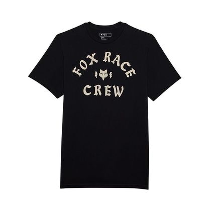 T-Shirt manches courtes Fox RACE CREW - Noir