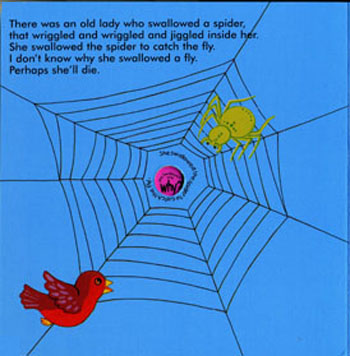 There Was an Old Lady Who Swallowed a Fly - Classic Books with Holes Soft Cover (Paperback)