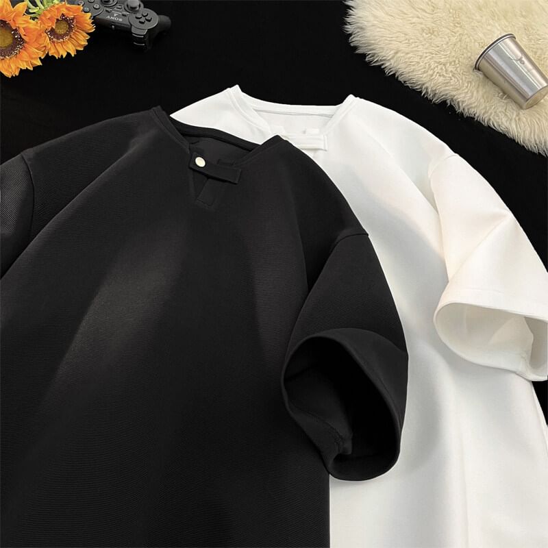 Priam - T-shirt met korte mouwen en V-hals