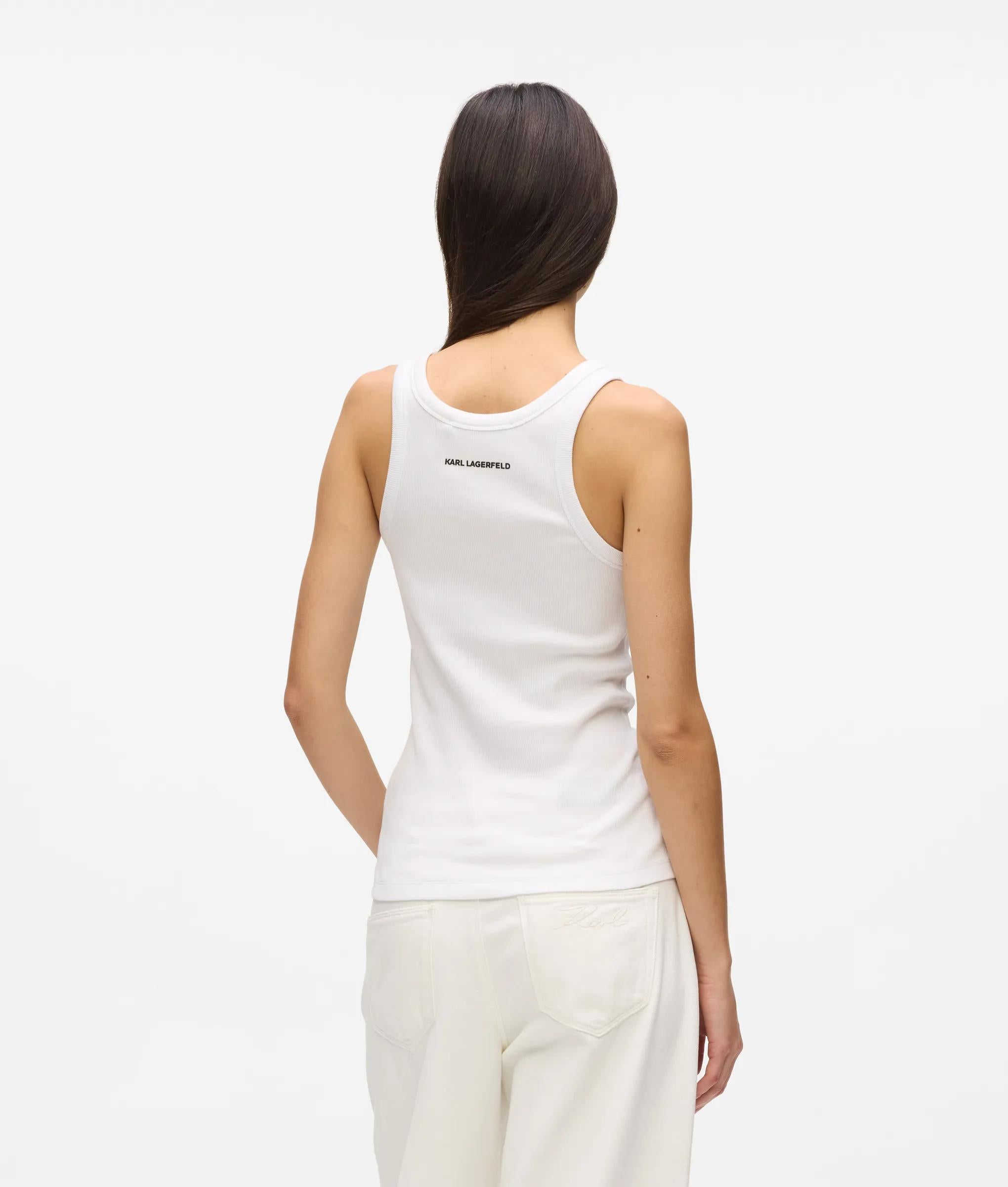Ikon geribbelde tanktop