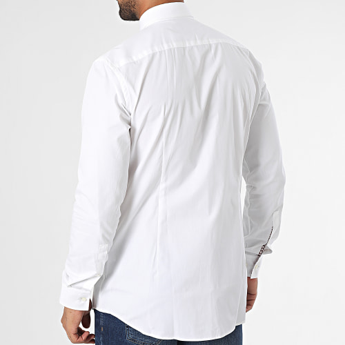 Chemises Manches Longues Slim Koey 50494531 Blanc