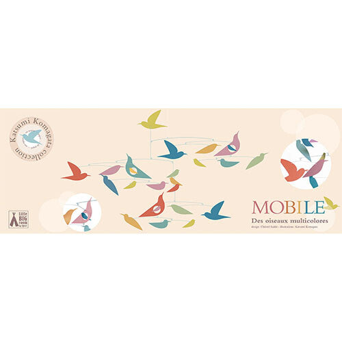 Djeco mobiel gekleurde vogels