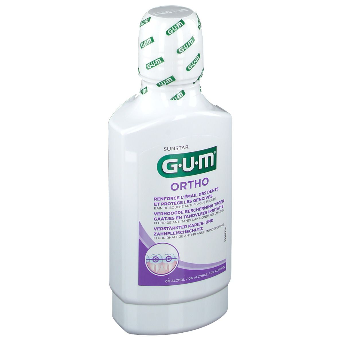 GUM® Ortho Mundspülung