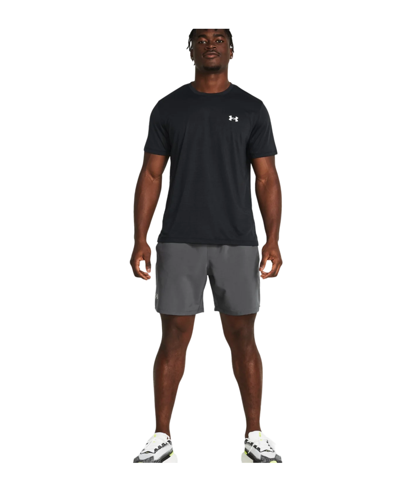 Under Armour Launch 7in Unlined Short Grau F025