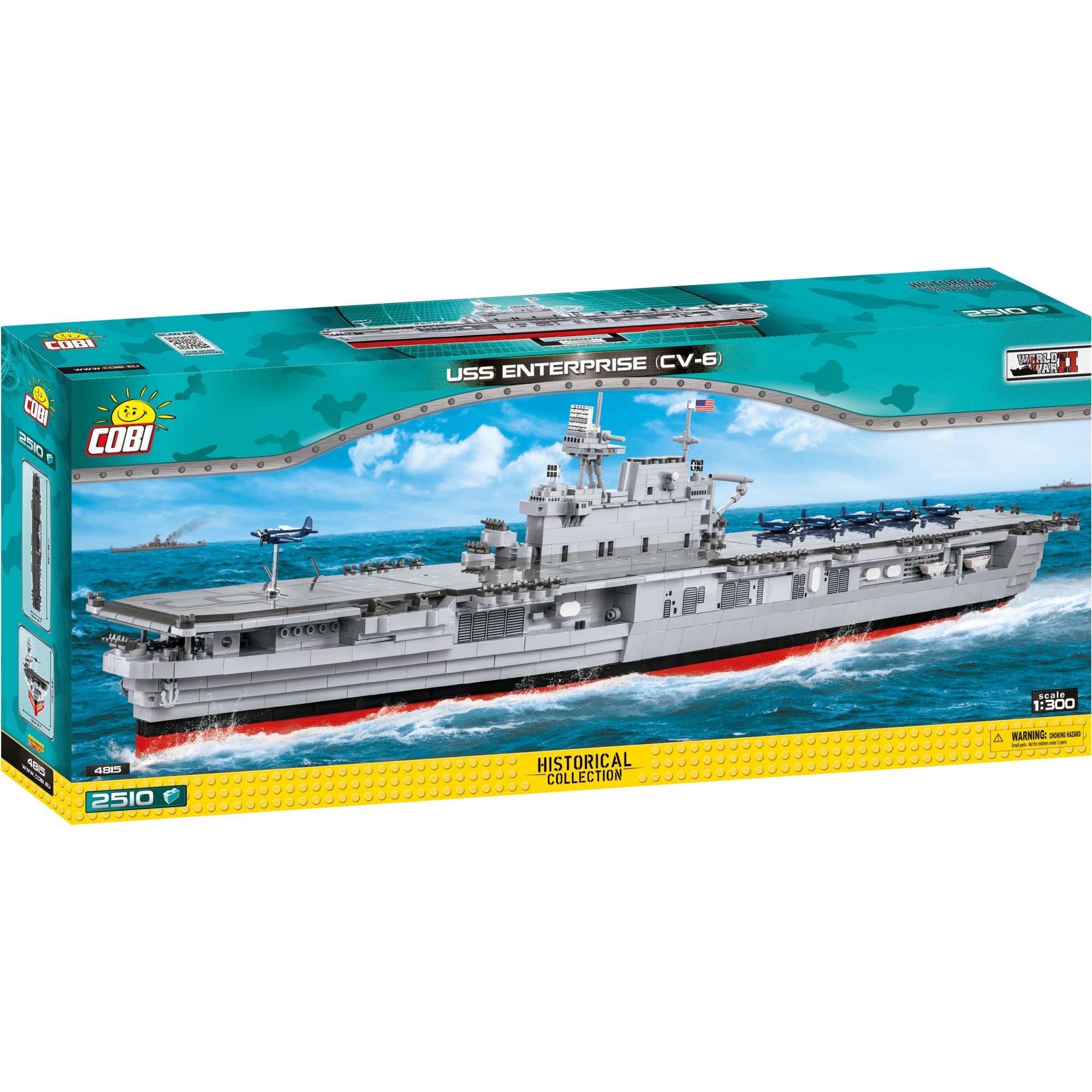 COBI Konstruktionsspielzeug WW2 USS Enterprise (CV-6)
