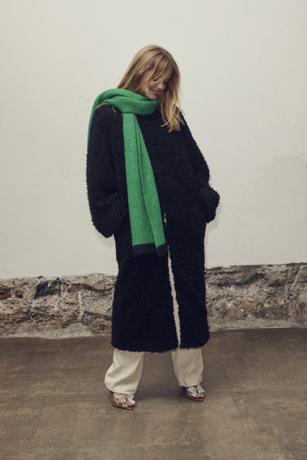 Co´Couture Coraliecc Scarf 39011 34 green