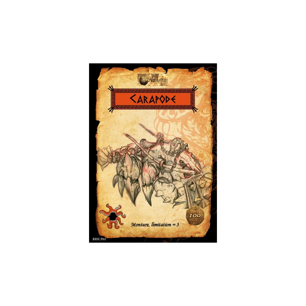 Briskars - Ichtiens - Carapode