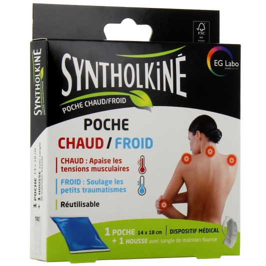 Syntholkiné poche chaud froid - Douleurs musculaires et articulaires
