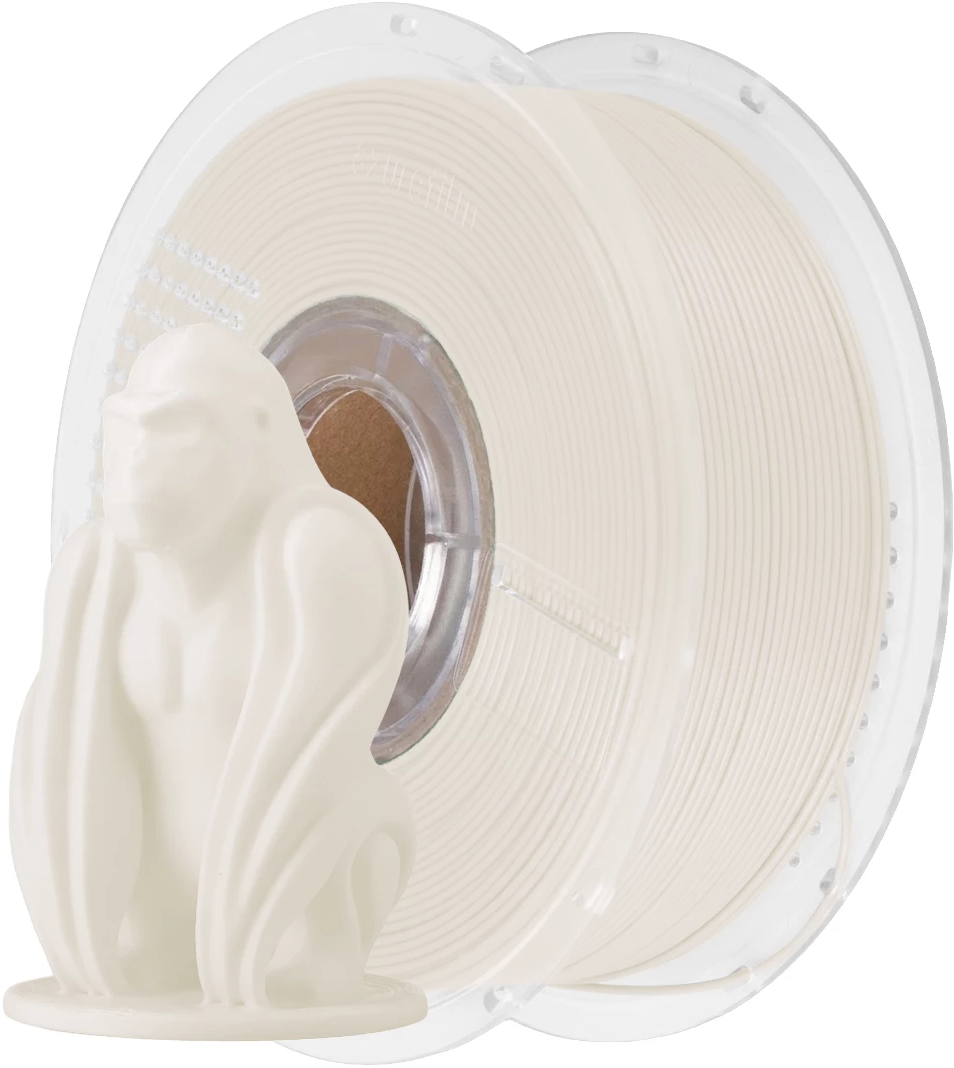 AzureFilm  PLA Foggy White, 1,75 mm / 1000 g    Hochwertiger Druck mit guten mechanischen Eigenschaften