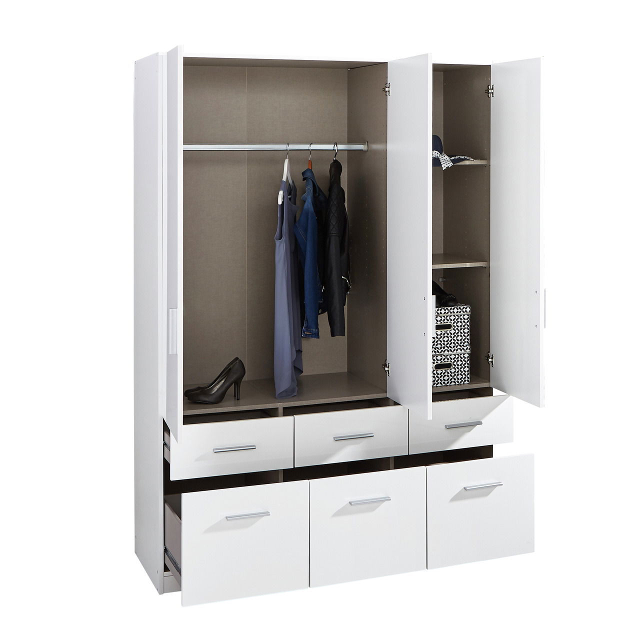 Z2 Drehtürenschrank 3-türig CELLE