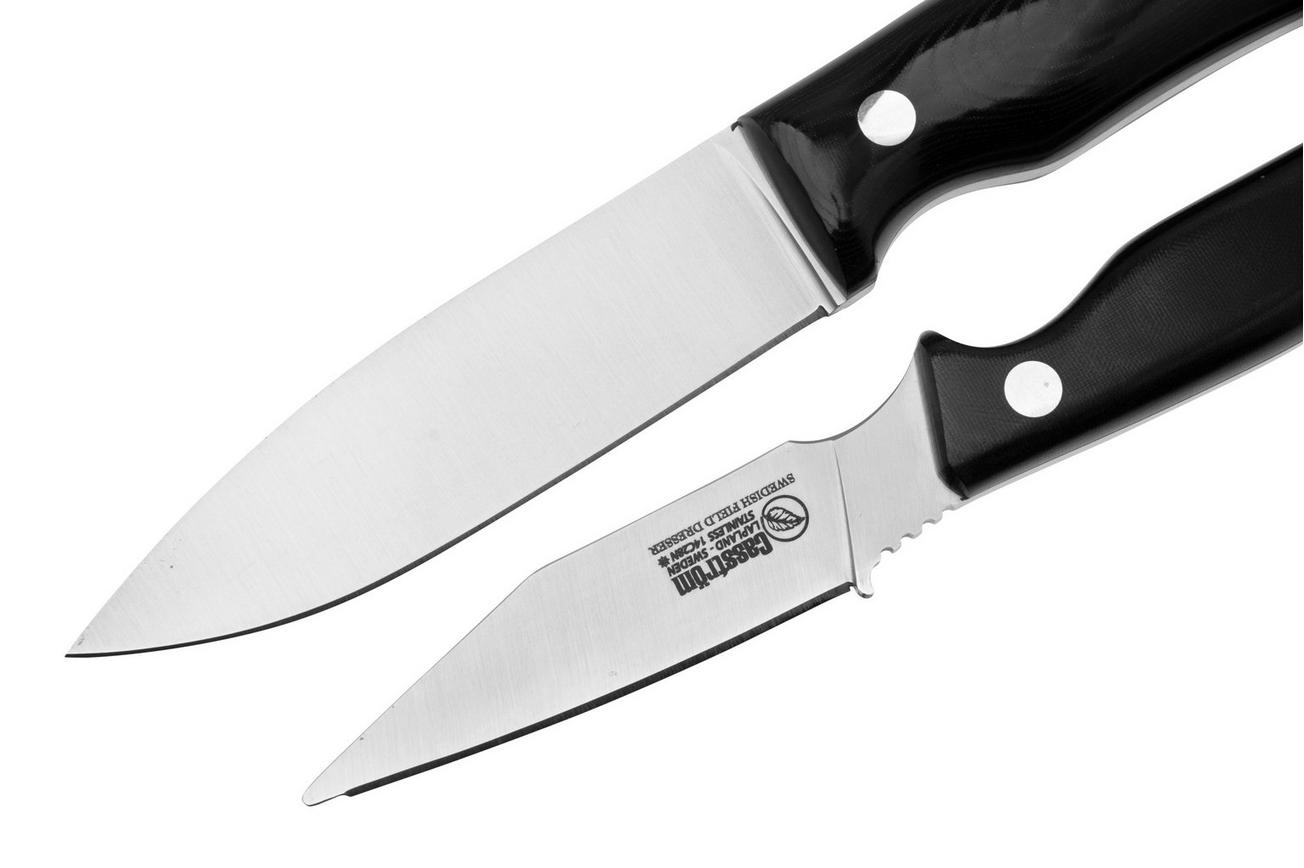 Casström Swedish Hunters Combo 14320 Black Micarta, jachtmessen