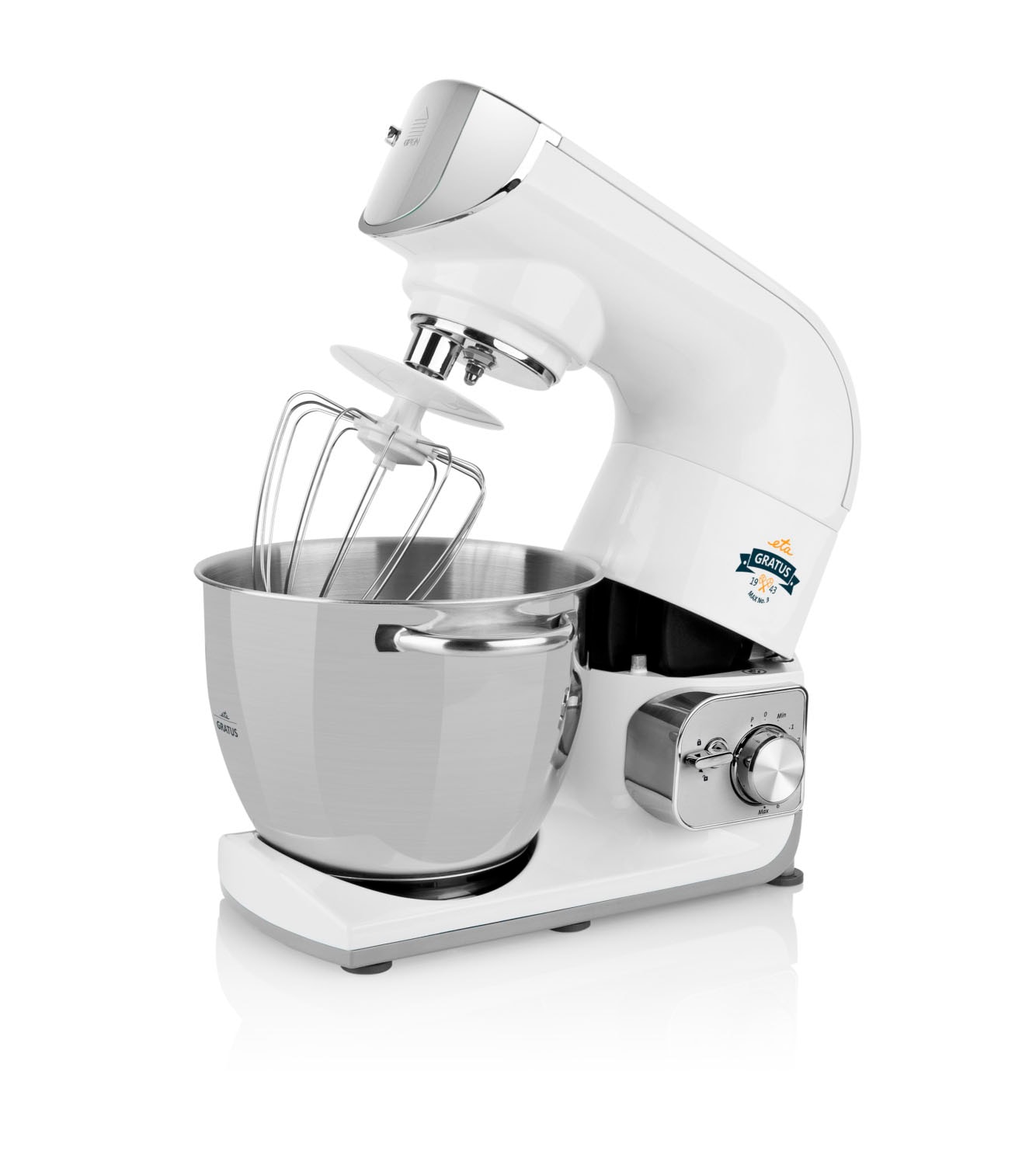 eta Küchenmaschine »ETA002890061« 1200 Watt mit Metall-Gehäuse, mit viel Zubehör