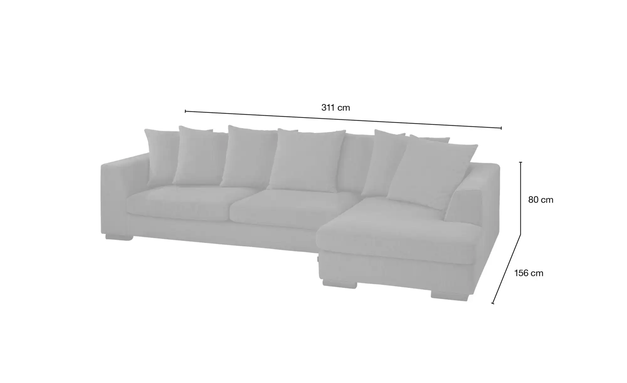 SOHO Ecksofa Paulina