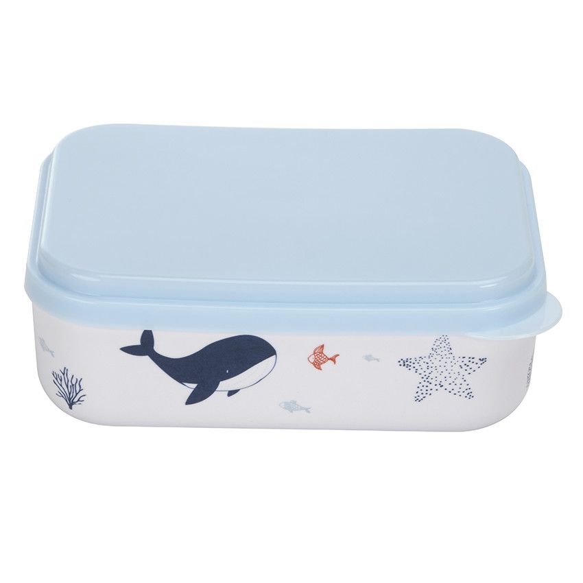 Lunchbox en mélaminé - Pretty sea - Ecru