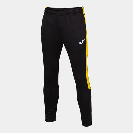 Calça comprida Joma Eco Championship preta e amarela