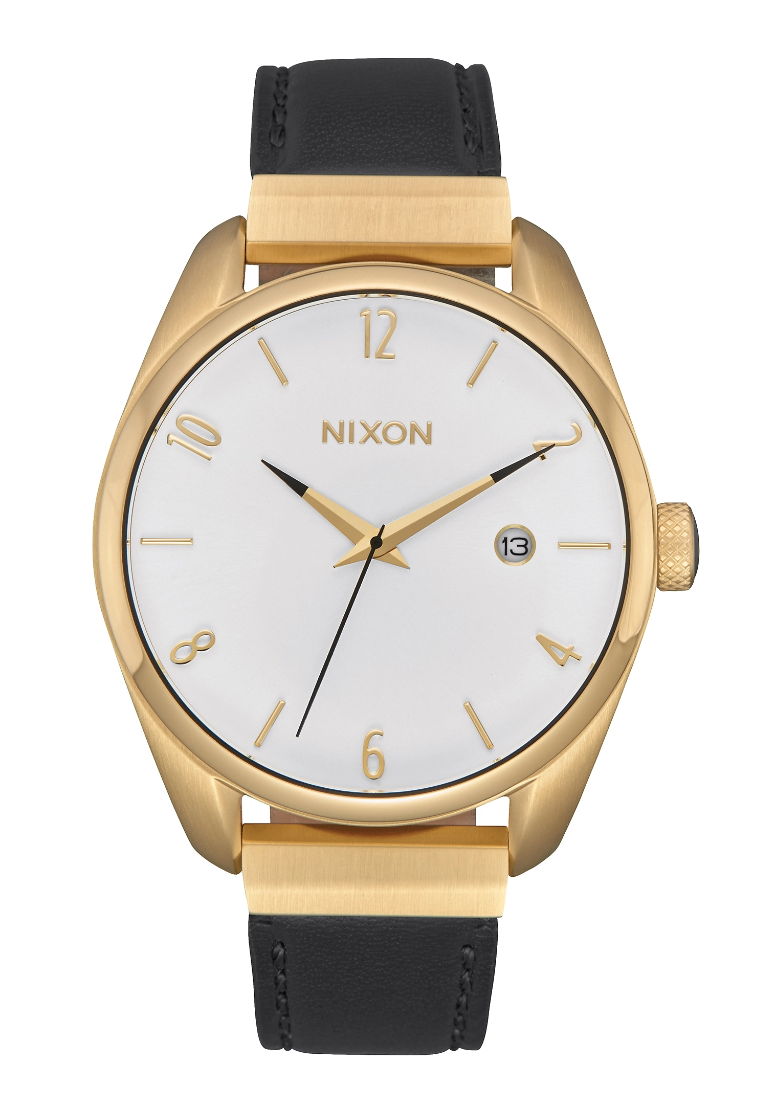 Nixon The Bullet Leather Luxe Gold / Black A1185-513