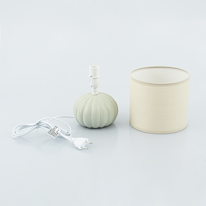 Lampe en céramique 'Hoya' beige