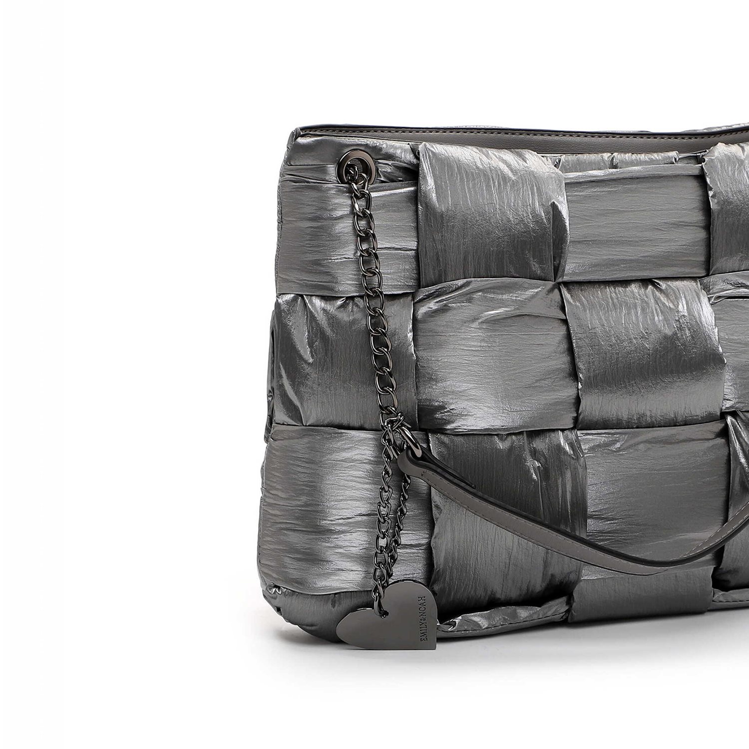 Emily & Noah Dilara Handbag M dark silver