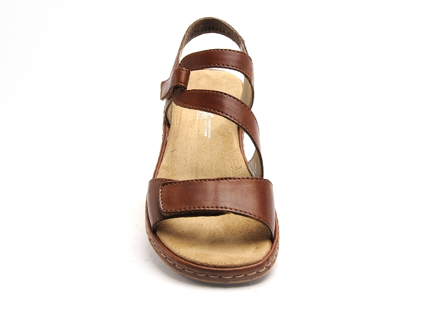 Rieker nu pieds plats femme 659c7 marron