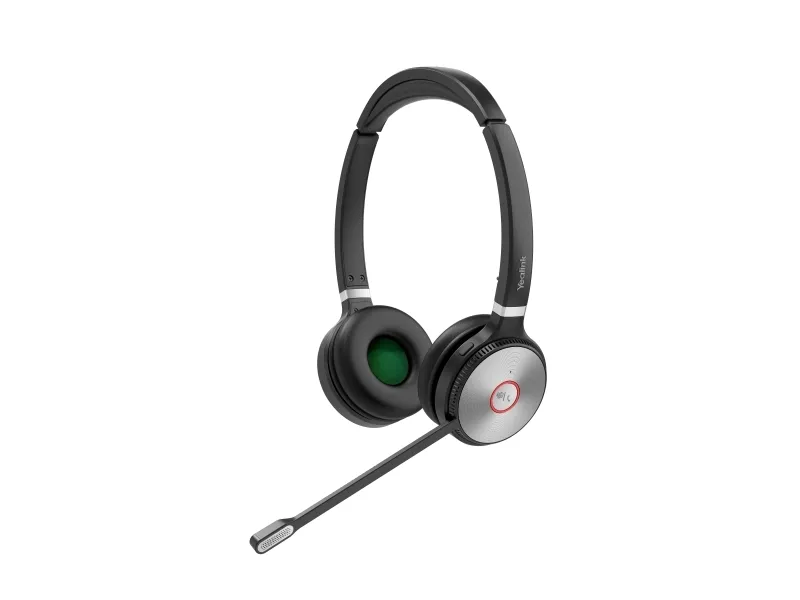 Yealink WH62 Dual - Til Microsoft Teams - headset - på øret - DECT - trådløs - Certified for Microsoft Teams