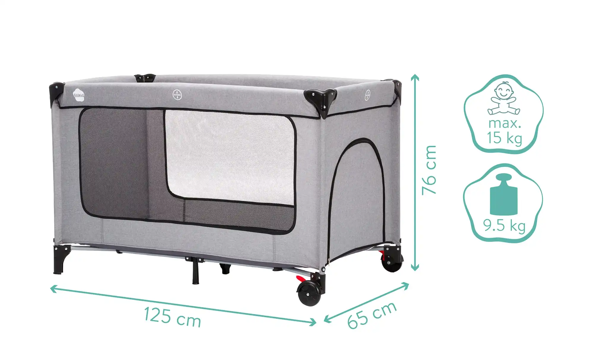 Fillikid Reisebett Premium