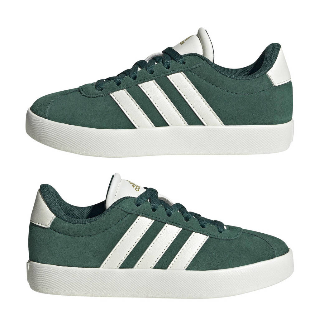 adidas VL Court 3.0 sneakers donkergroen/wit