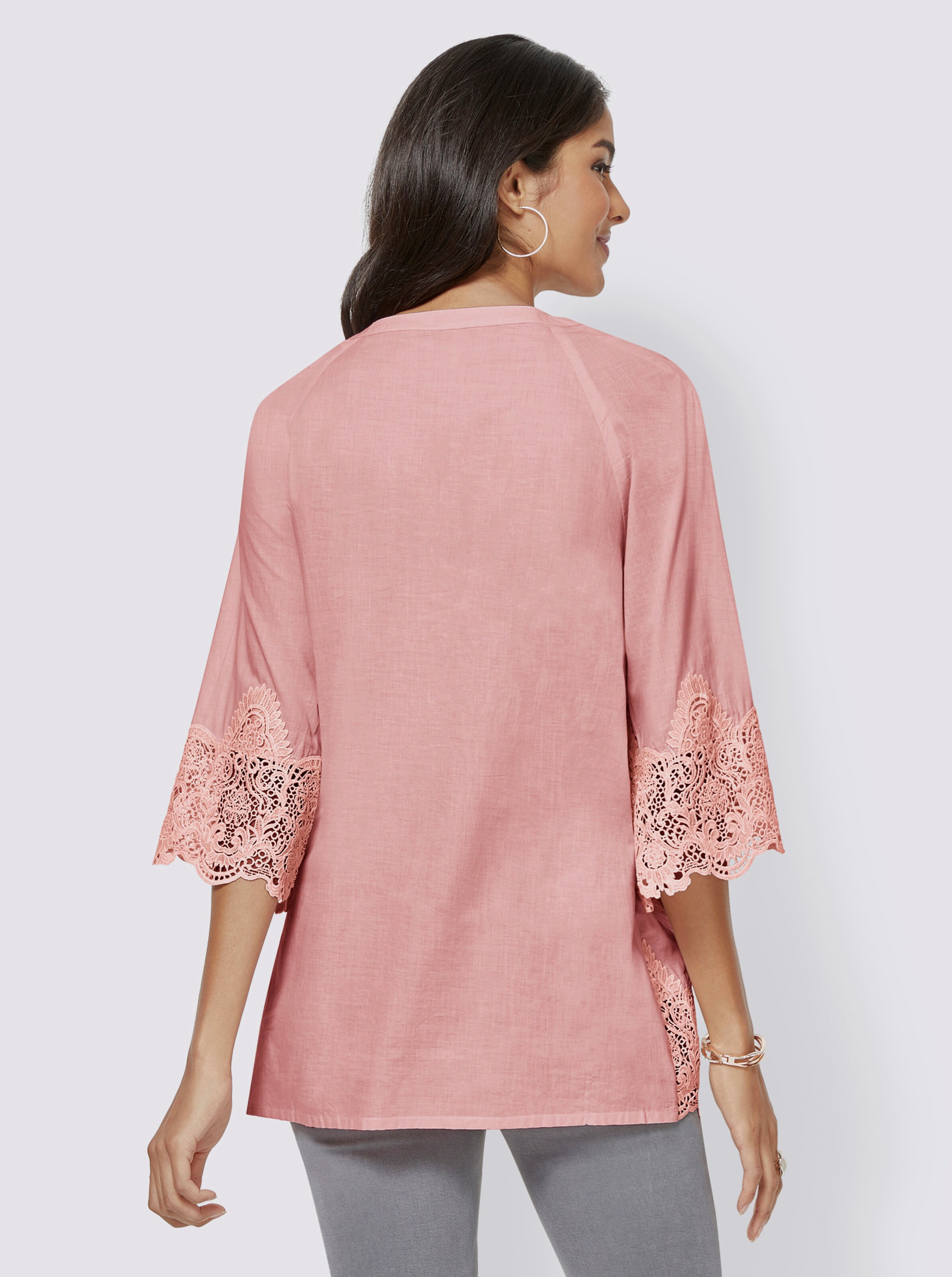 Spitzenbluse