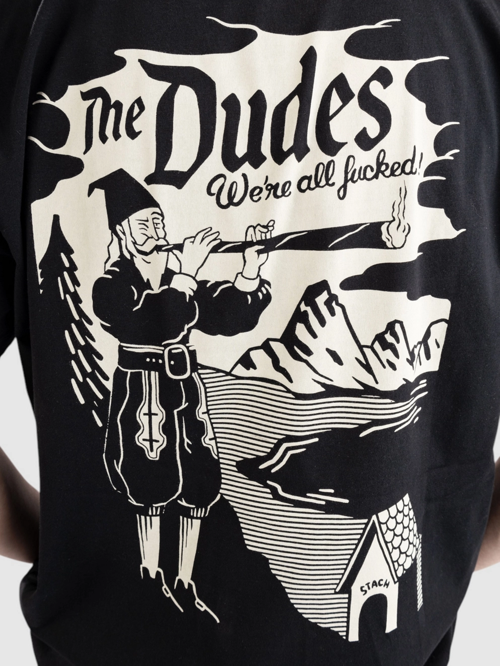 The Dudes All Fucked T-Shirt black