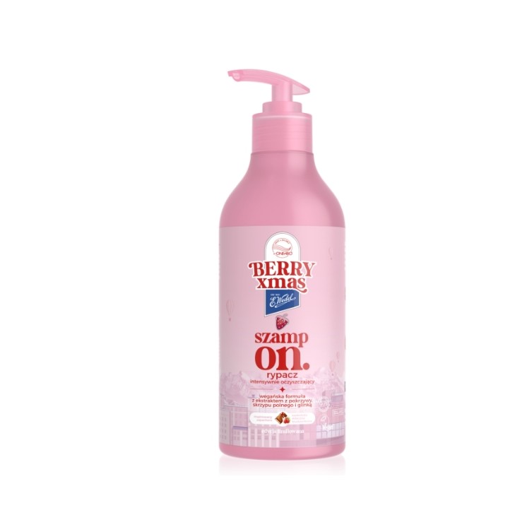 OnlyBio x Wedel Hair in Balance Rypacz Milchschokoladen-Erdbeer-Shampoo 400 ml