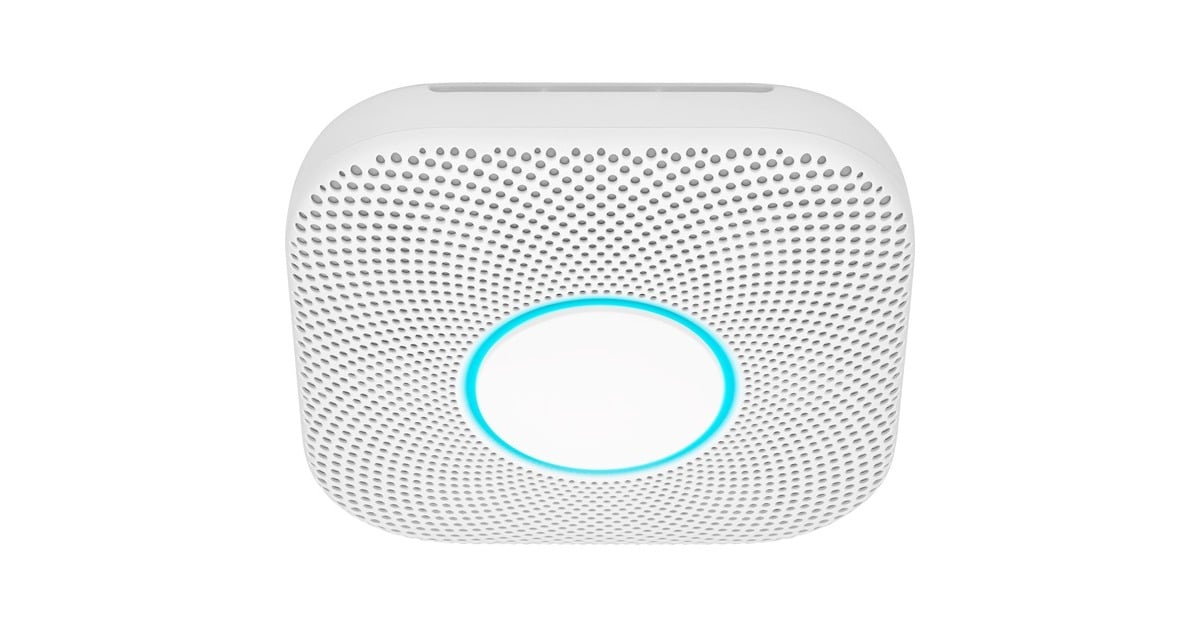 GoogleNest Protect (2e generatie) rookmelder  (Wit, Batterij model)