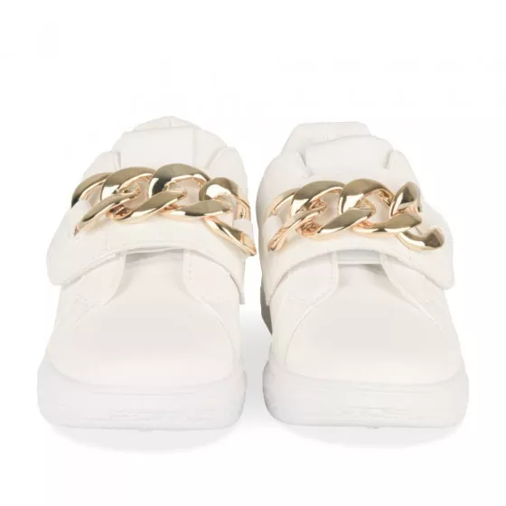 Baskets BLANC LITTLE LOLITA