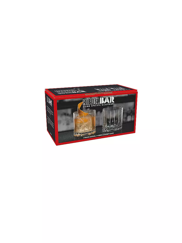 RIEDEL Glas 2er Set Rocks DRINK SPECIFIC 283ml  transparent
