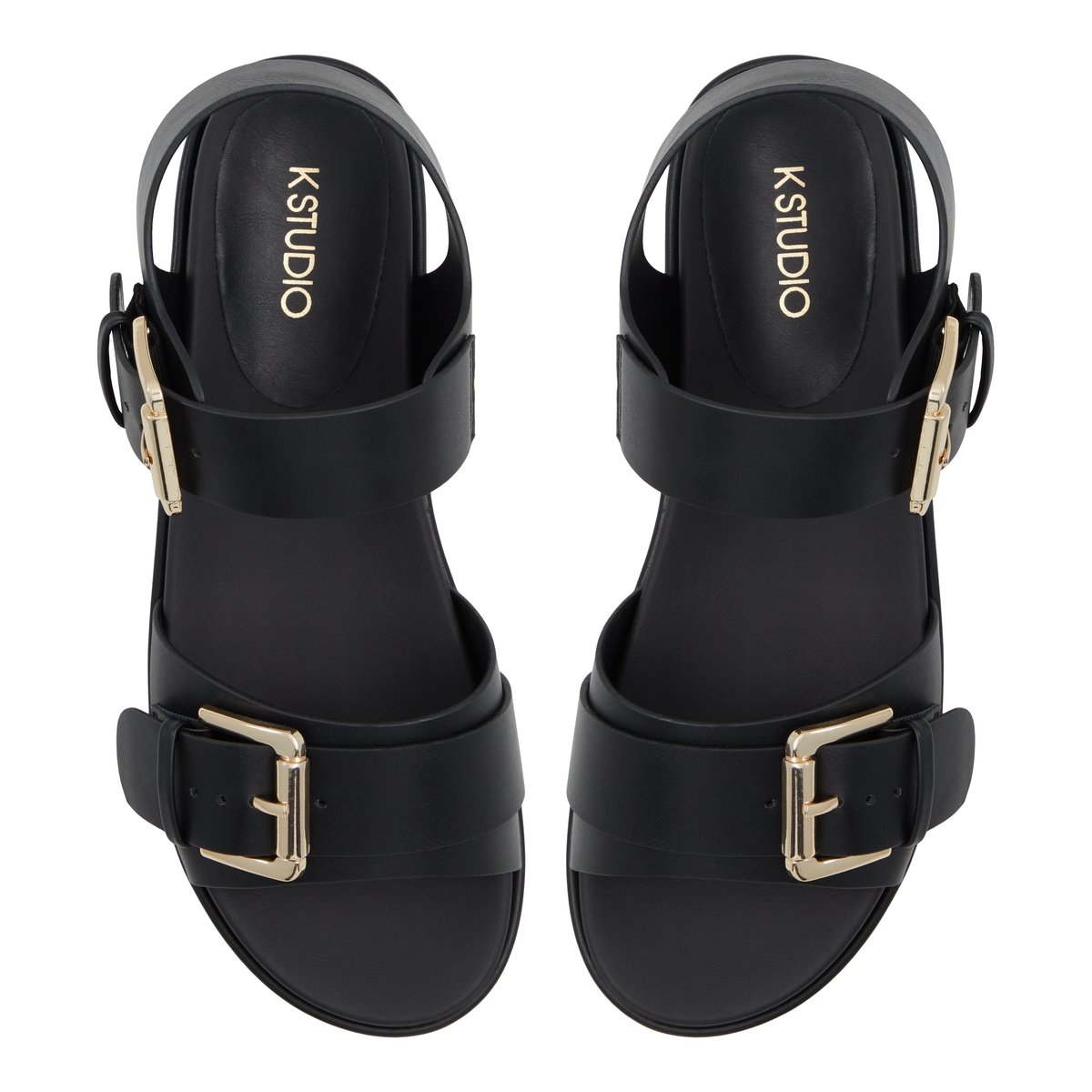 K STUDIO-Wylaeddlaen-Talon plat - Noir
