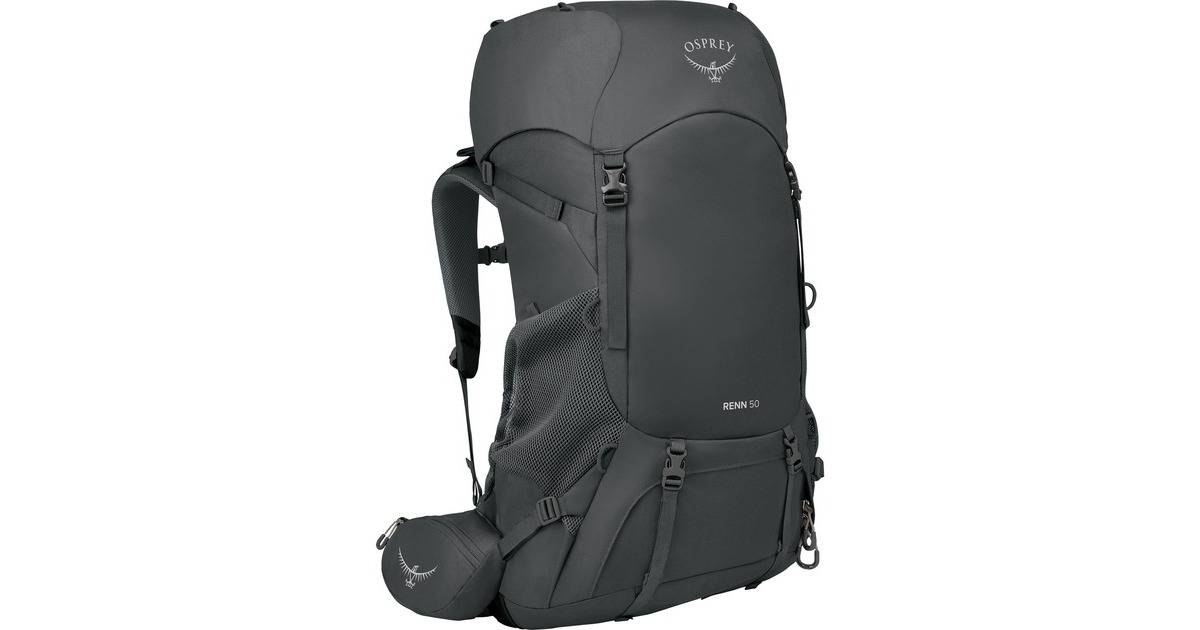 OspreyRenn 50 rugzak  (Donkergrijs, 50 Liter, One Size, Dark Charcoal/Gray Wolf)